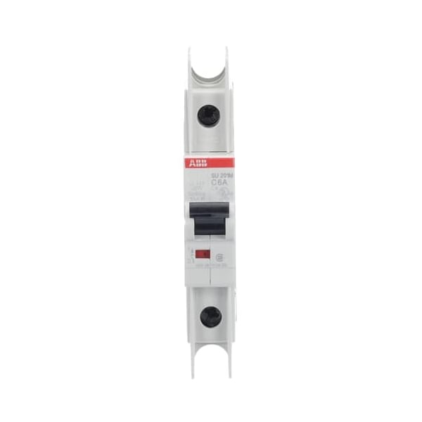 Abb Circuit Breaker, SU201 Series, 6A, 1 Pole, 230V AC, 10kA, C Curve SU201M-C6 - main